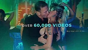 Yo, check Adira Allure in a steamy bisexual threesome with two huge dicks at Devils Film!