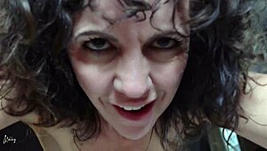 Horny Stepmom Rides with Big Clit, Moaning Loud in Taboo Action