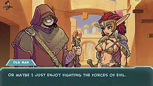 Princess Battles Monster in Akaburs Star Channel Part 59