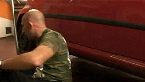 Italian Stallion Omar Galanti Smashes Round Asses at Night Club