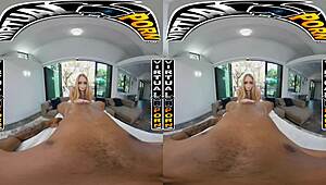 I gave Khloe Kapri a happy ending with my big black cock in POV