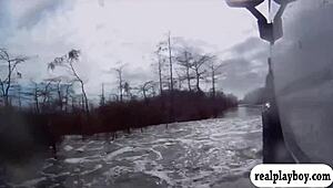 Lovely Babes In Bikinis Visit Cranky Crocs