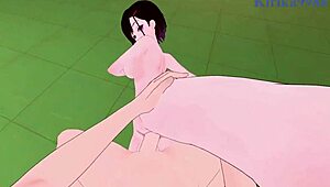 shizuka mikazuki and beatrix amerhauser have intense sex in hentai