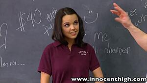 INNOCENT HIGH FIRM TITS DILLION HARPER GETS CLASSROOM HARDCORE SEX WITH TAN LINES