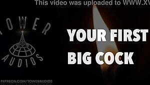 your first big cock erotic audio whispers dirty talk