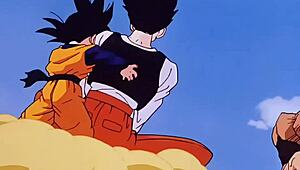 Bulma, what are you doing with Gohan? Is this the hentai version of Dragon Ball Z?