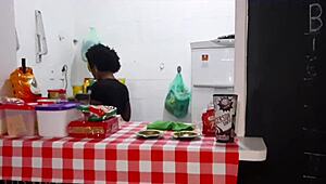 Latina and Friend Caught Fucking at Work!