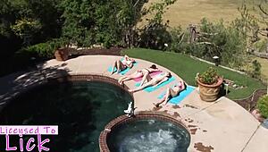 yo, bonnie kinz in bedroom 4some with kristen scott! 🔥