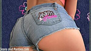Don't You Love How My Jeans Hug My Tight Teen Curves in Every Spot?