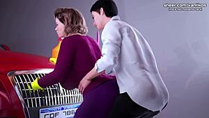 stuck step mom used by step son apocalust taboo hentai game part 4 with 3d cartoon anime 😈🔥