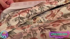 My redhead girlfriend rode me wildly.