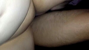 hairy dick in big shaved pussy contrast.