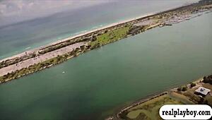 Lovely Babes In Bikinis Visit Cranky Crocs