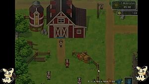 हेंटाई गेम डेली लाइफ इन कंट्रीसाइड पार्ट 5. बाथरूम में ब्लोजॉब और शावर फकिंग शामिल।