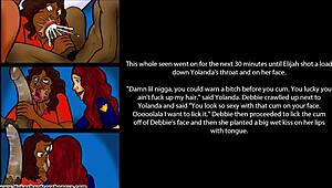 Eighteen year old with step mom and big booty friends in comic