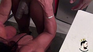 i'm with british muscle milf ruby muscle for a late night in midtown nyc