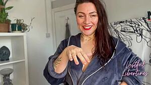 Stepmom Teaches Good Boy with Huge Balls in Wild JOI