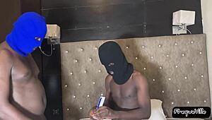 Amateur Gay Fucks Asshole with BBC Bareback in Homemade Doggystyle