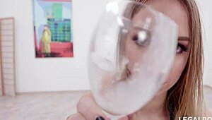 Anal Gape Sluts Anna and Kira Stretch with Toys