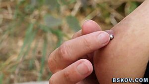 Tattooed pierced pornstar babe gets hardcore pounded 😈