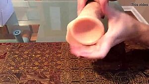 Big Dildo 12 Inches G Spot Silicone Dong With Suction Cup