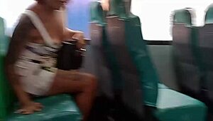 uh, i flashed inside the bus and my cuck got so wet!