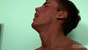 Interracial Gay Twinks Fucking Bareback In The Library