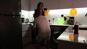 i banged my friend’s mom in the kitchen after his birthday bash! 🎉