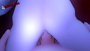 Team rwby engages in intense orgy with fingering and facial in anime