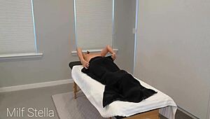 Huge tits redhead milf, wanna get oiled for massage fun?