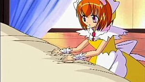 Anime teen gets her petite pussy toyed and bent over, getting wet in hardcore fucking