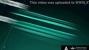 nuru massage with sexy ebony willow ryder banging hard