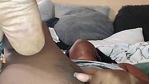 Naejae Seduces With Strip Tease, Clothes Ripped, Close-Up Squirting