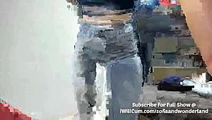 Roundest Bubble Butt You'll See All Day in Yoga Session