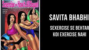 Savita Bhabhi Stars in Episode 30 Cartoon Action