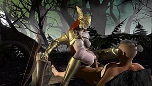 malenia rides wild on top in forest elden ring parody