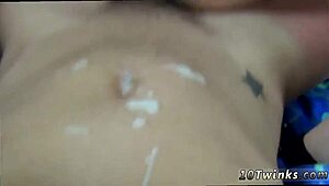 gay teen boys having fun in homemade orgy