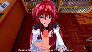 rias gremory and akeno asking me something in hs dxd ntr madness 2