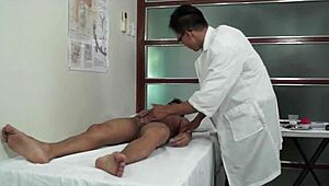 I’m so nervous, got a blowjob from a Thai doctor at hospital...