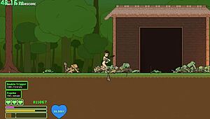 Captivity Jungle Speedrun Part 1: Exploring The Forest With Monsters