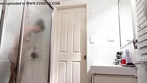 Wife's Hairy Pussy Gets Detailed Attention From Husband