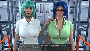 Hot Indian Milf Stranded in Space!