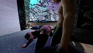 3D Hentai Best Evening With My Big Ass Stepsister Cum Creampie Episode 2