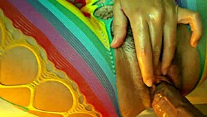 evening close up fuck n cum inside hairy pussy 😏