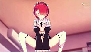 loving ram rides you romantically in re zero