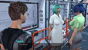 Hot Indian Milf Stranded in Space!