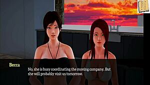 In my new family, xs girls and milf explore kinky hentai in 3d cartoon