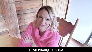 lilstepdaughter emma hix cabin woods tease