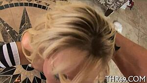 teen slut sucks and fucks huge cock in pov deepthroat cumshot