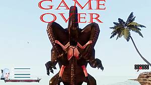 I’m obsessed with Sword x Hime edits! These anime monster scenes drive me wild every game over.